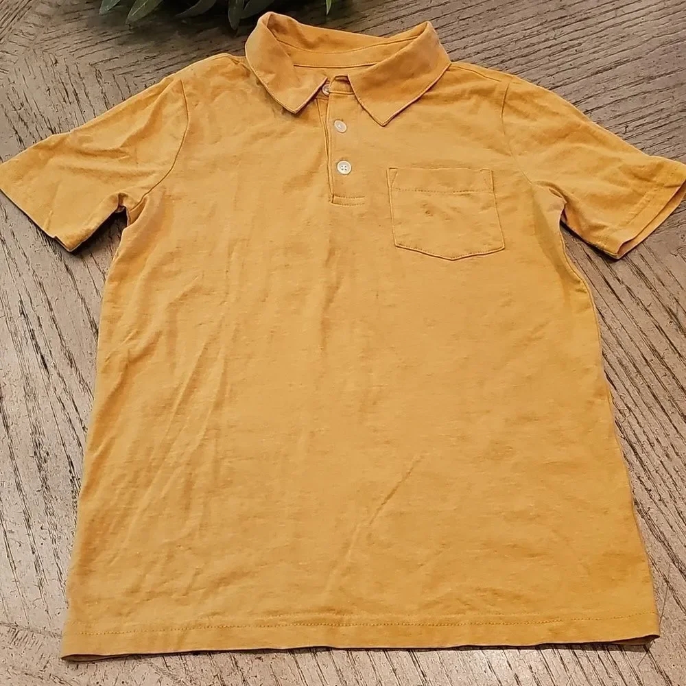 Carter's Mustard Yellow Kid's Polo Shirt Size 7